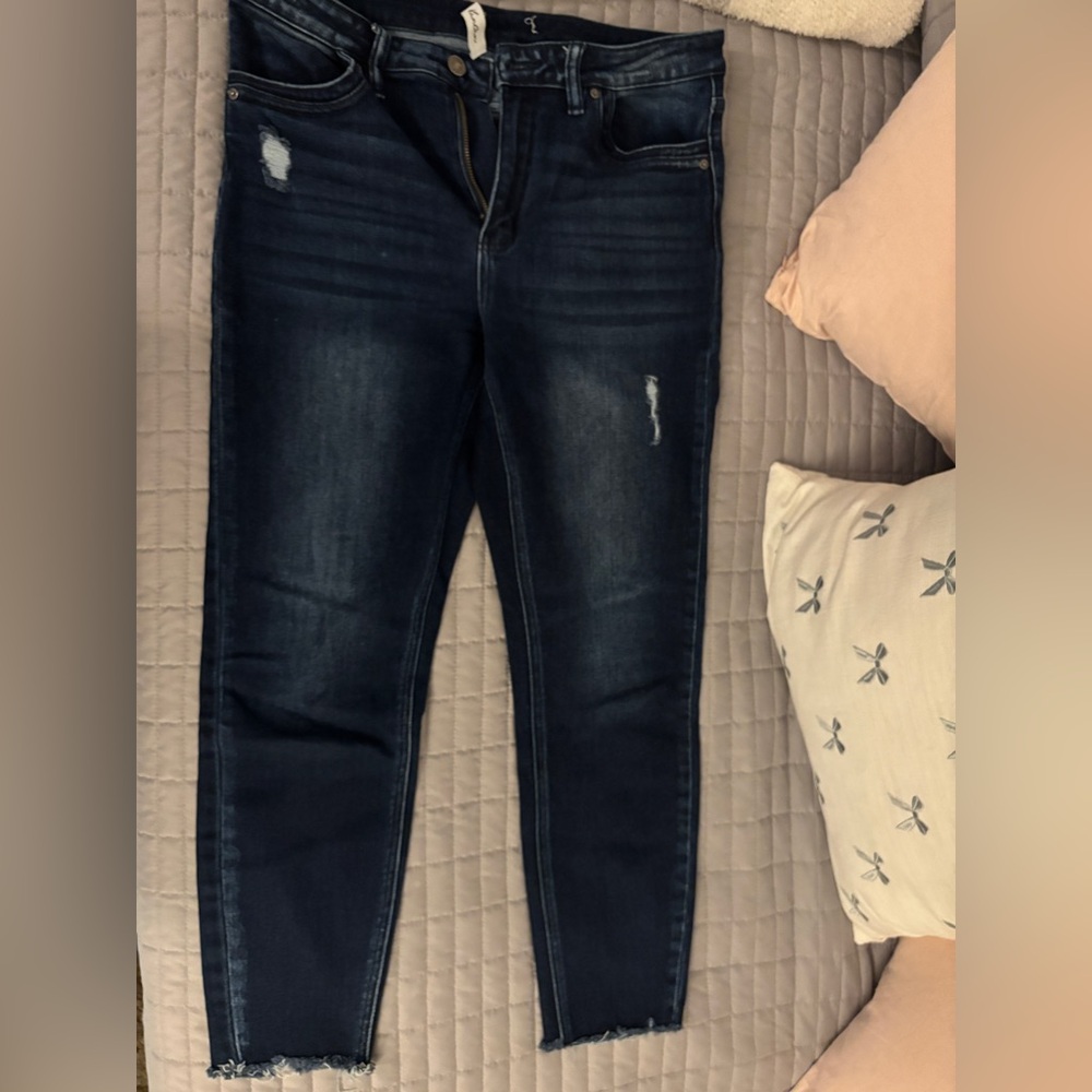 Kancan Women's Dark Blue Jeans